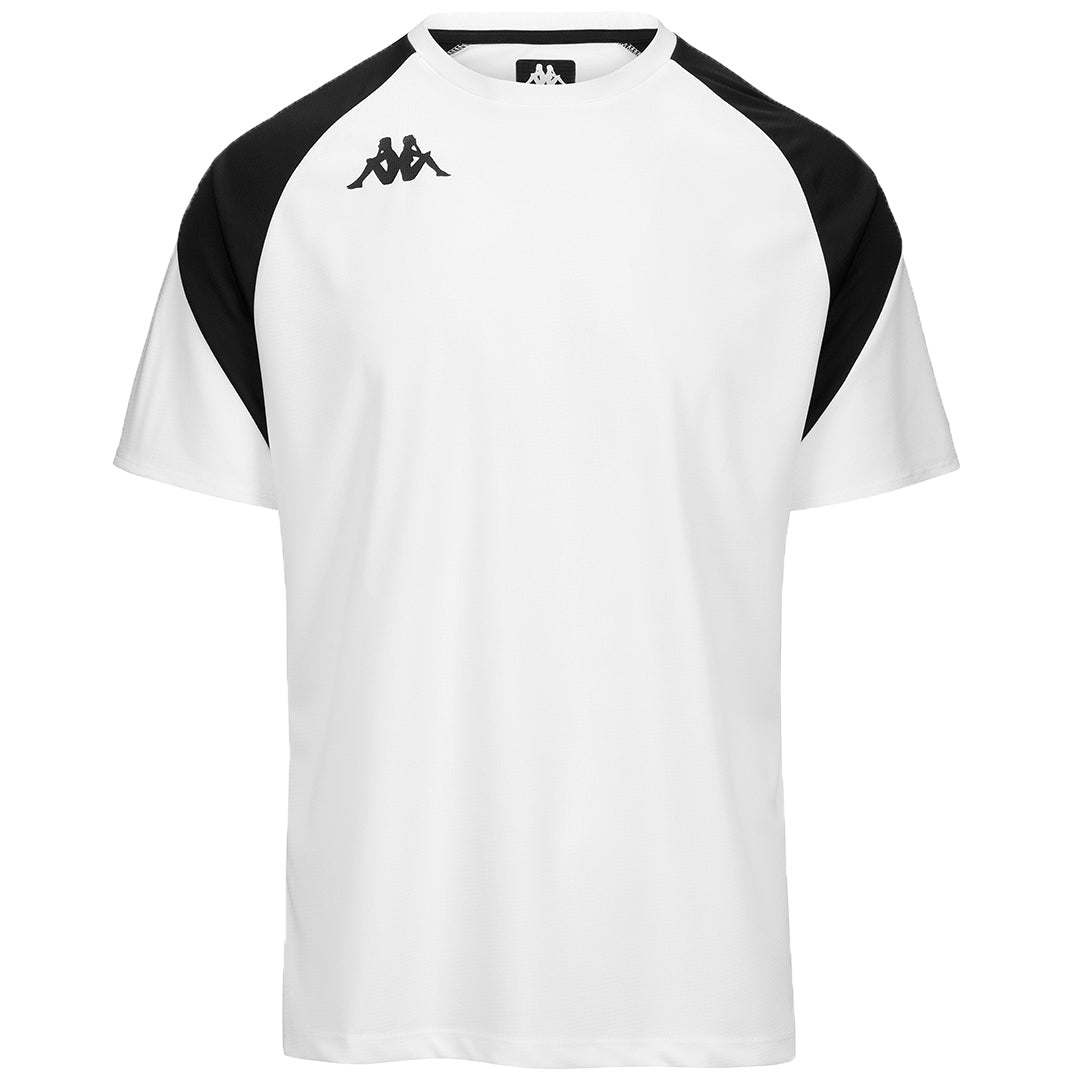 Kappa Loreto Football Jersey Mens Black White
