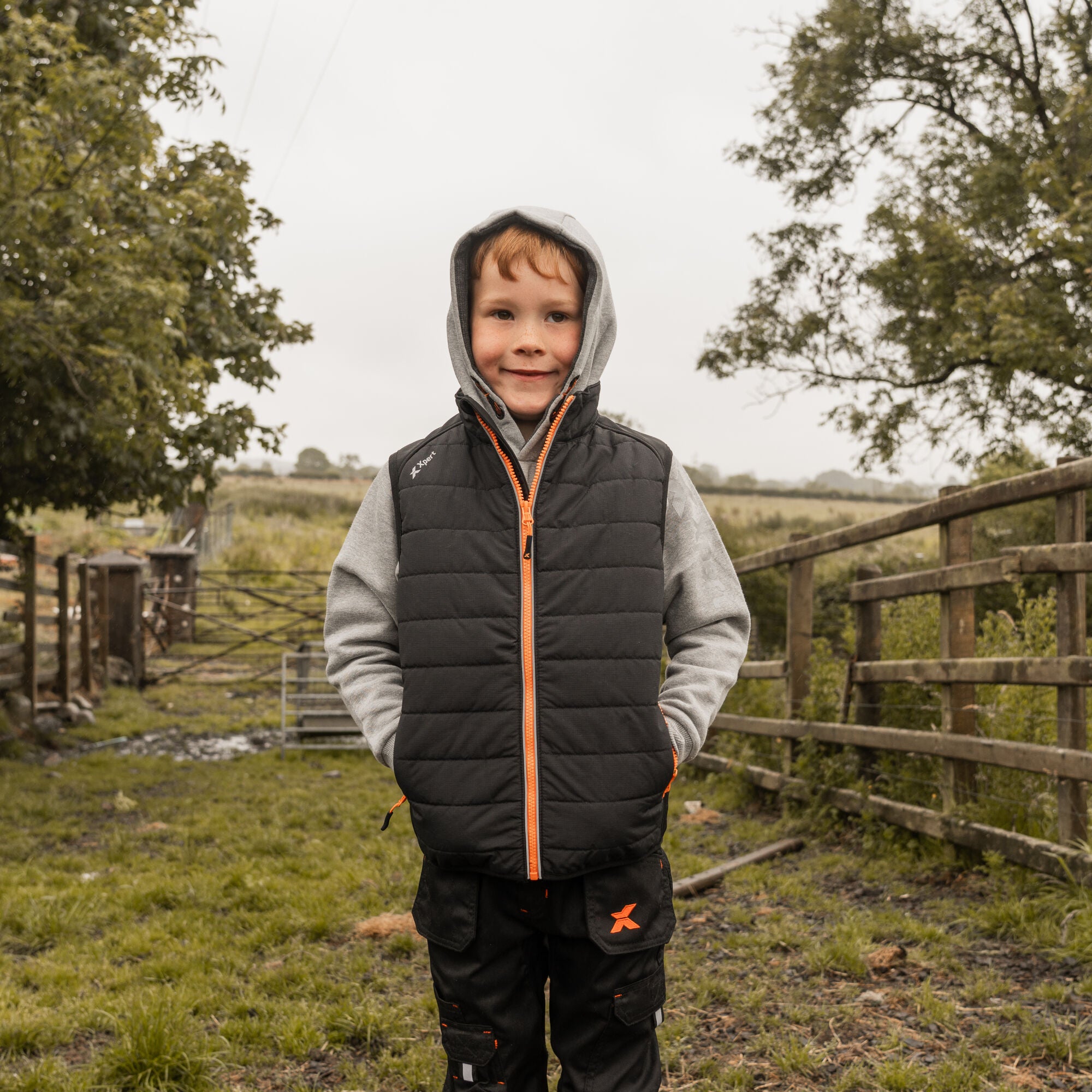 Xpert Pro Junior Rip-Stop Panelled Bodywarmer