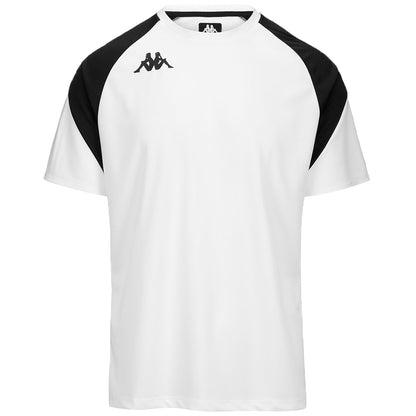 Kappa Loreto Football Jersey Mens Black White
