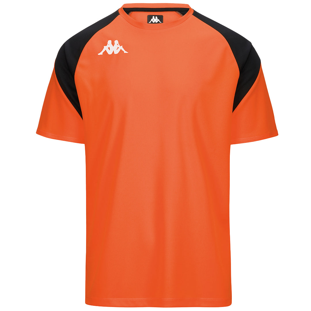 Kappa Loreto Football Jersey Mens Black White