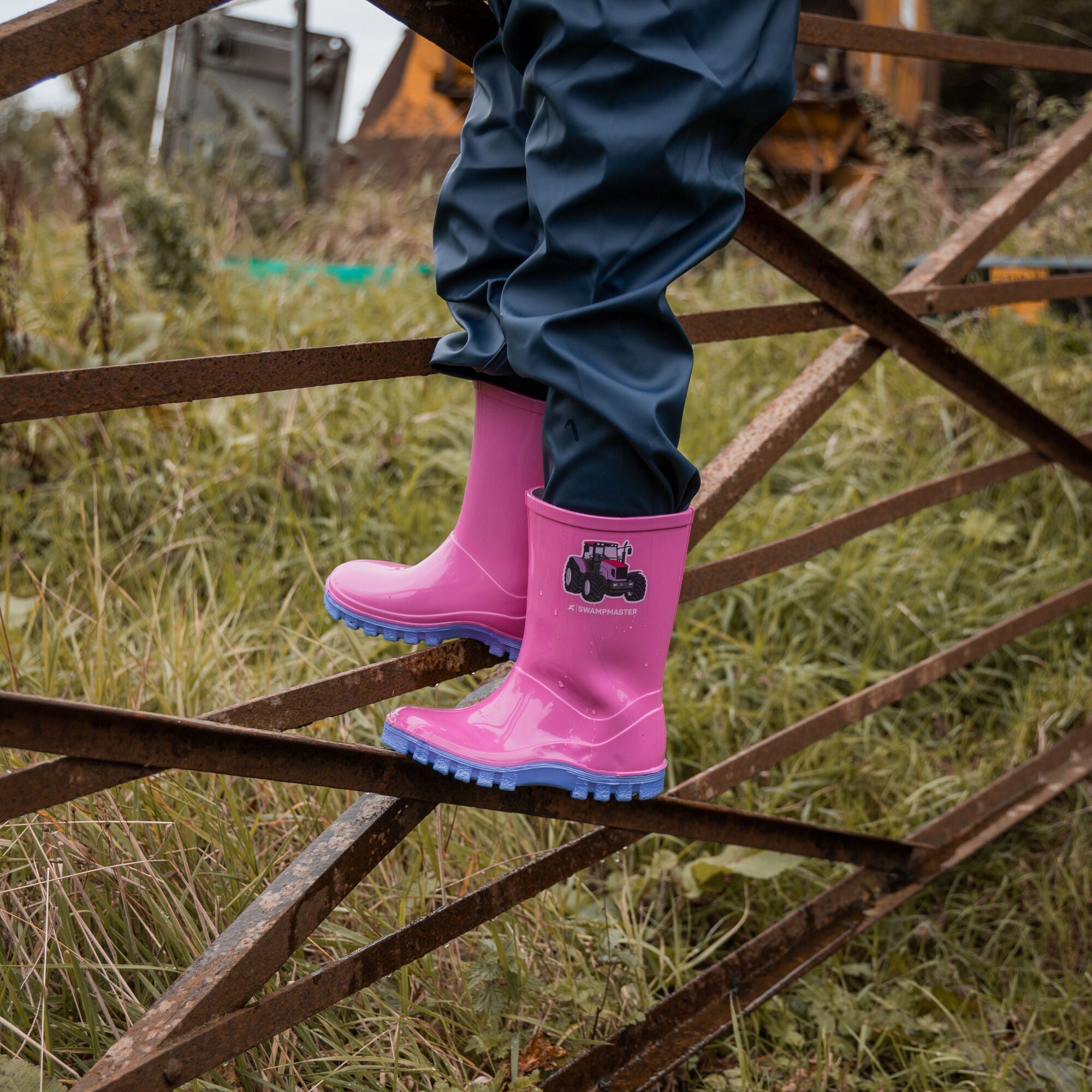 Swampmaster Junior Tractor Wellington Boot