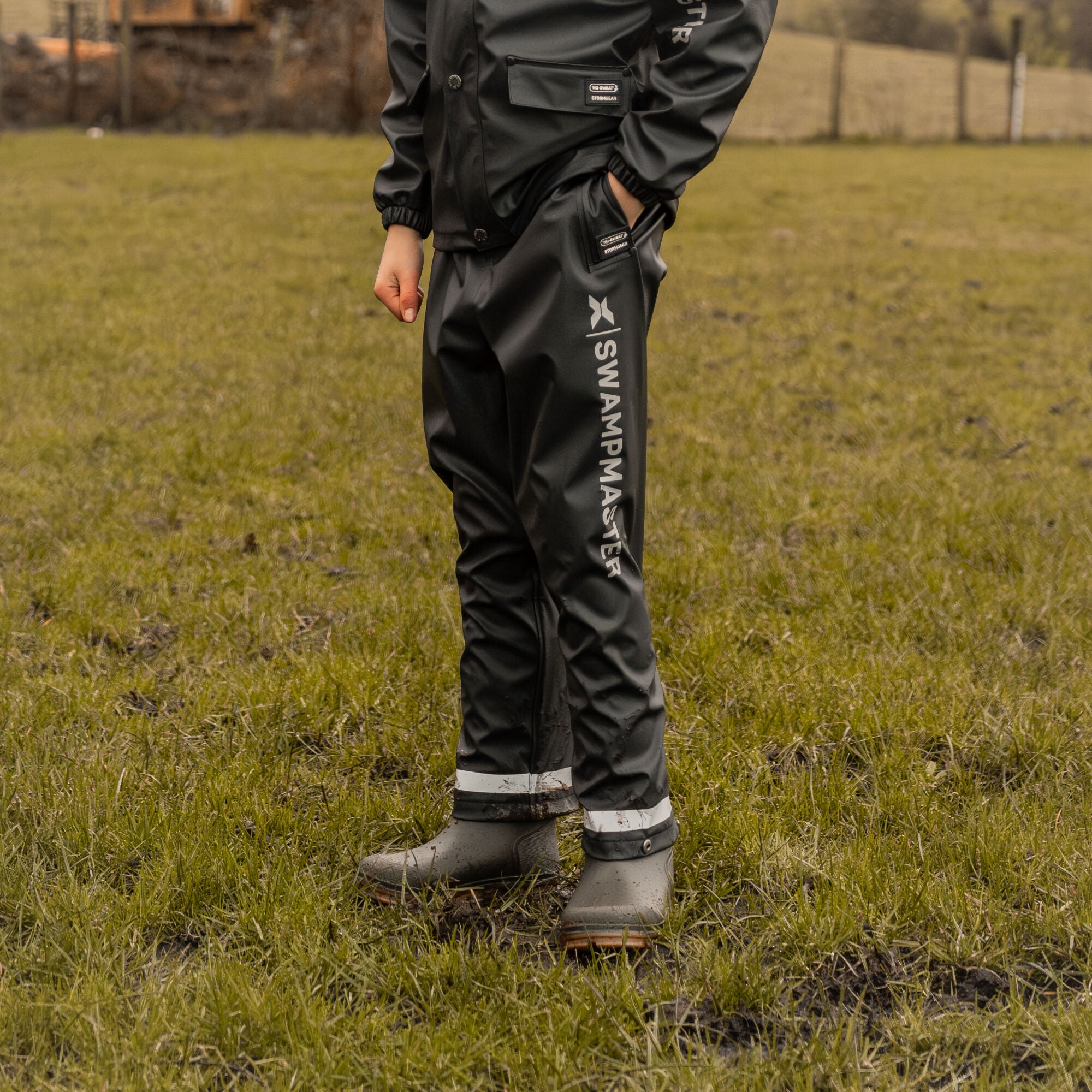 Swampmaster No-Sweat Stormgear Junior Waterproof Trouser