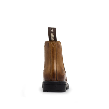 Xpert Heritage Wrangler Junior Dealer Boot Burnished Tan