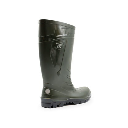 Swampmaster Titan S5 Safety PVC Wellington Green