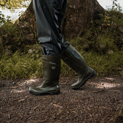 Swampmaster Titan S5 Safety PVC Wellington Green