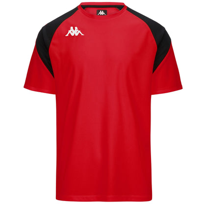 Kappa Loreto Football Jersey Mens Black White